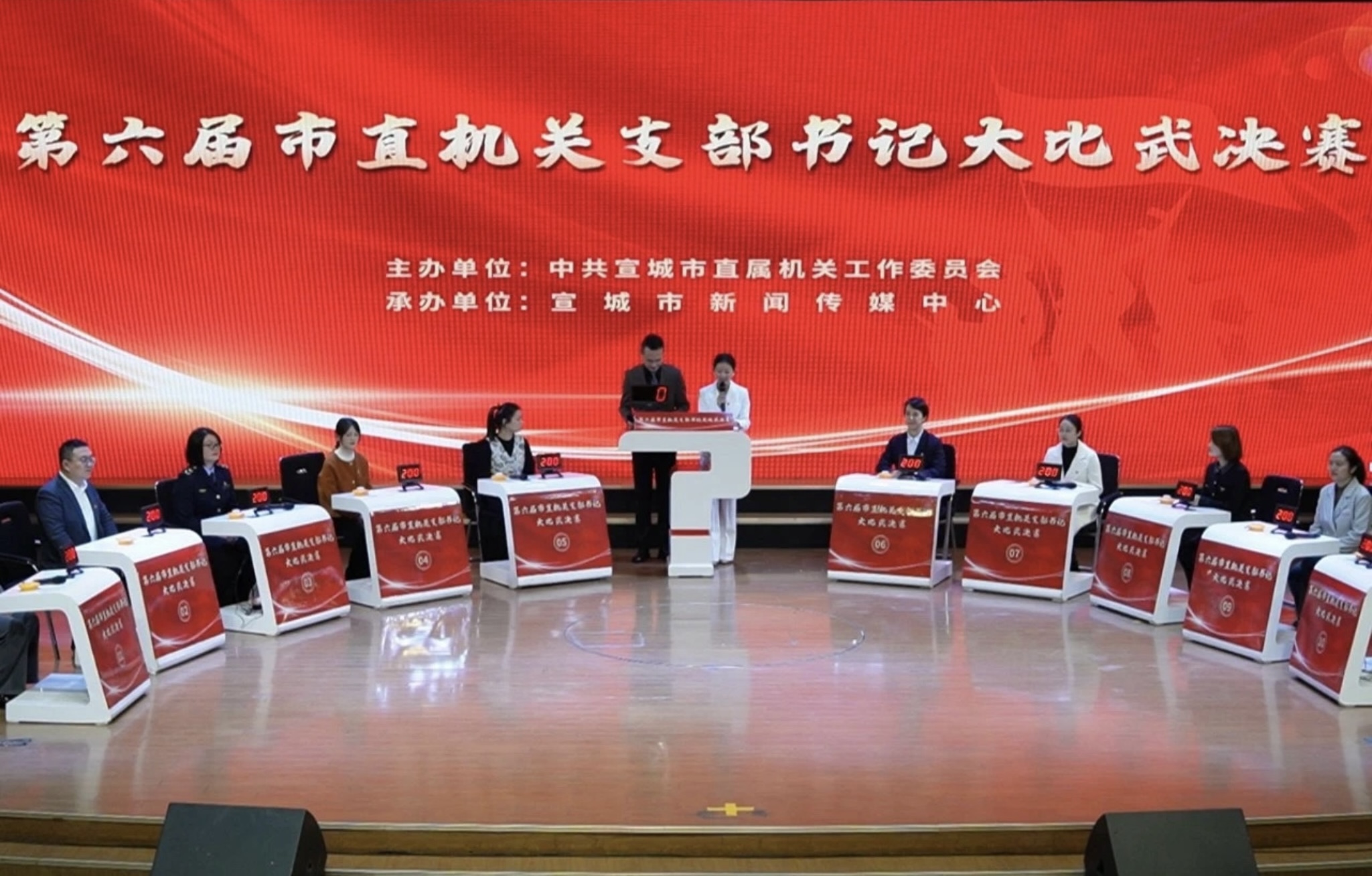 锻造“头雁”队伍，激发“群雁”活力——市直机关工委举办2024年度党支部书记党建业务能力大比武决赛